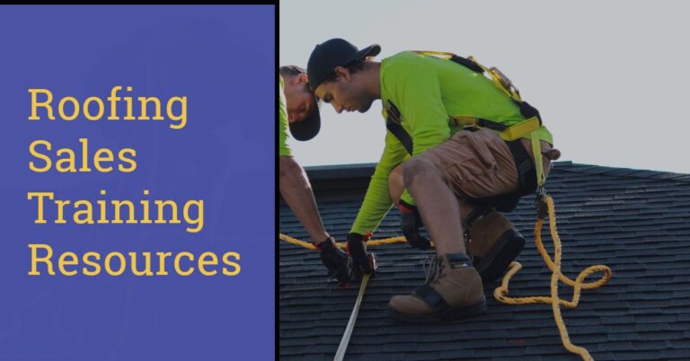 Roofing Sales Training