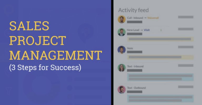 Sales Project Management