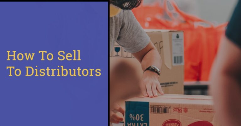 Sell to distributors