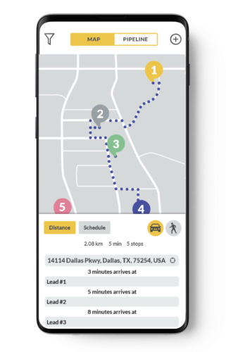 Sales Routing. Route Planner. Sales Route Planner App