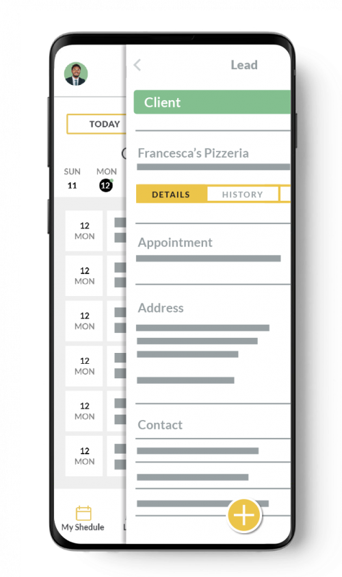 Using SPOTIO to set appointments for reps while in the field.